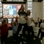 Eknath Shinde Faction’s Shiv Sena MLAs Celebrate With A Dance in Goa After His Name is Announced as the CM of Maharashtra; Watch Video